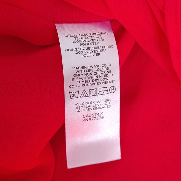 Ann Taylor Ruffle Sleeve Mock Neck Top - Picture 12 of 12